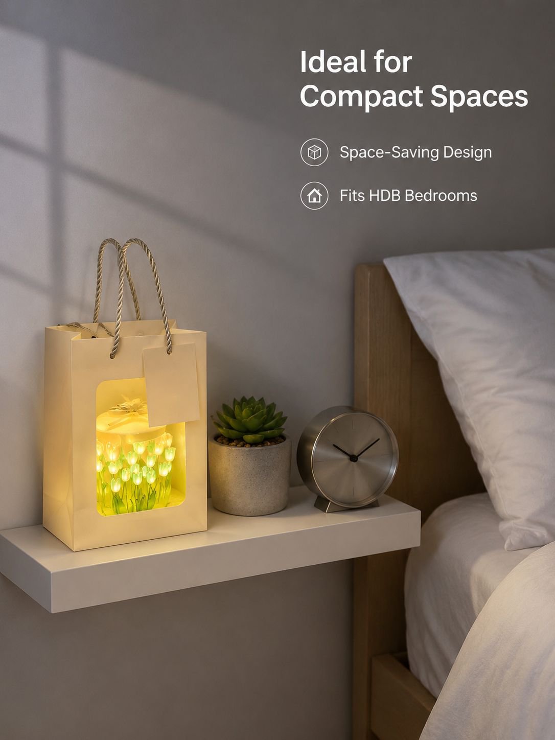 Tulip Motif Night Light