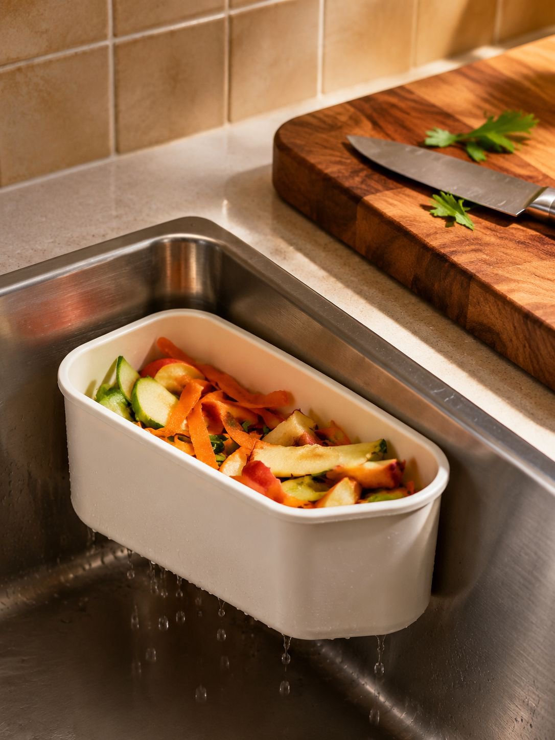 Hanging Sink Drain Basket