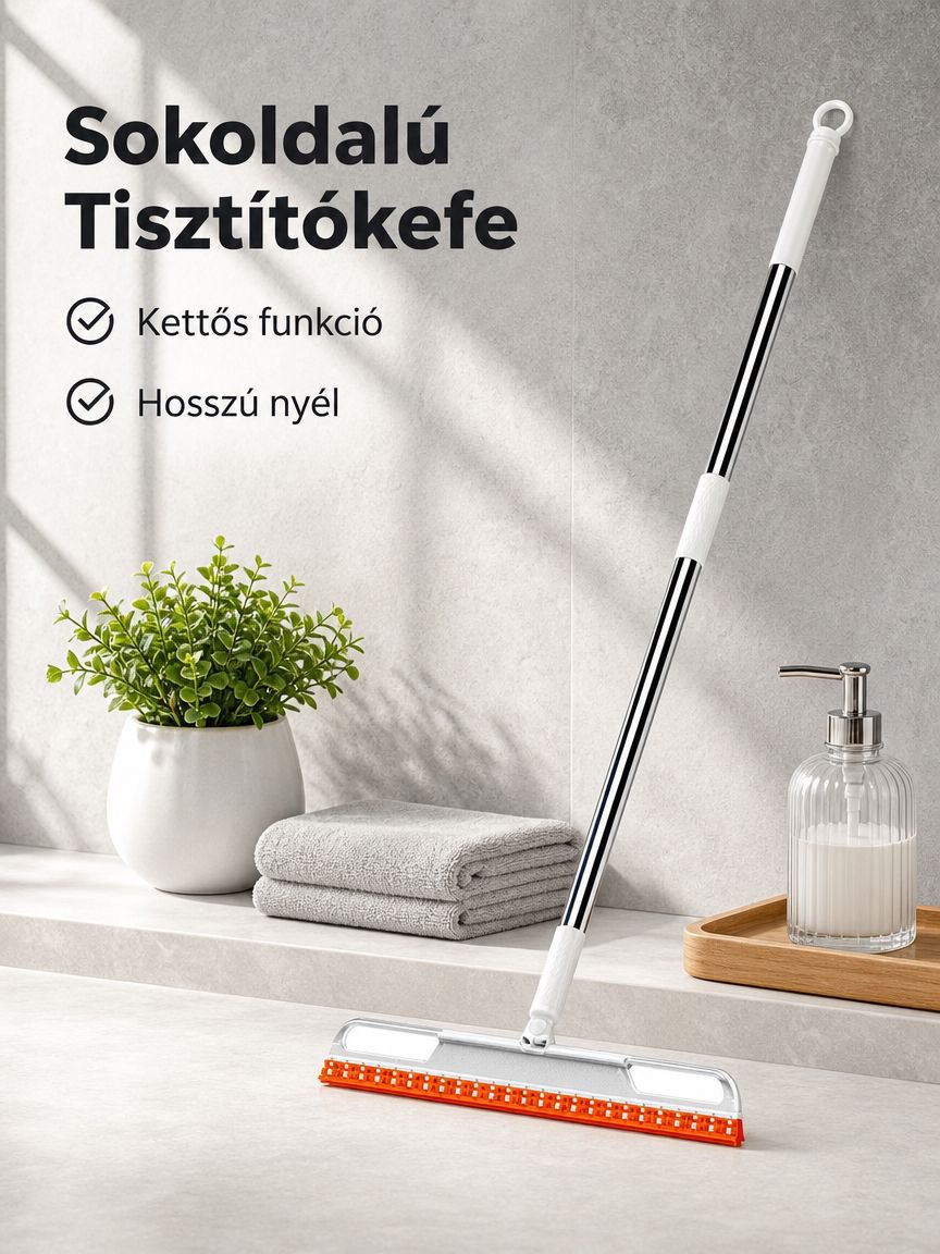 Padló vízlehúzó kefe fürdőszobai speciális tisztítókefe