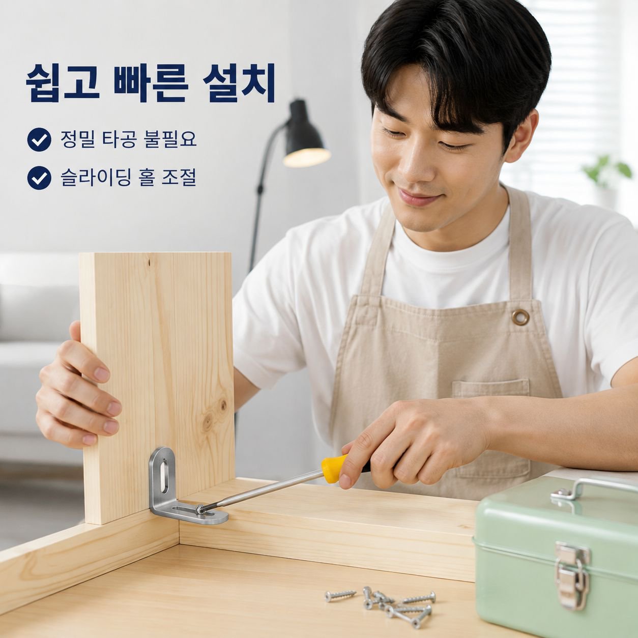 스테인리스 장홀 가동 각철 L형 브라켓