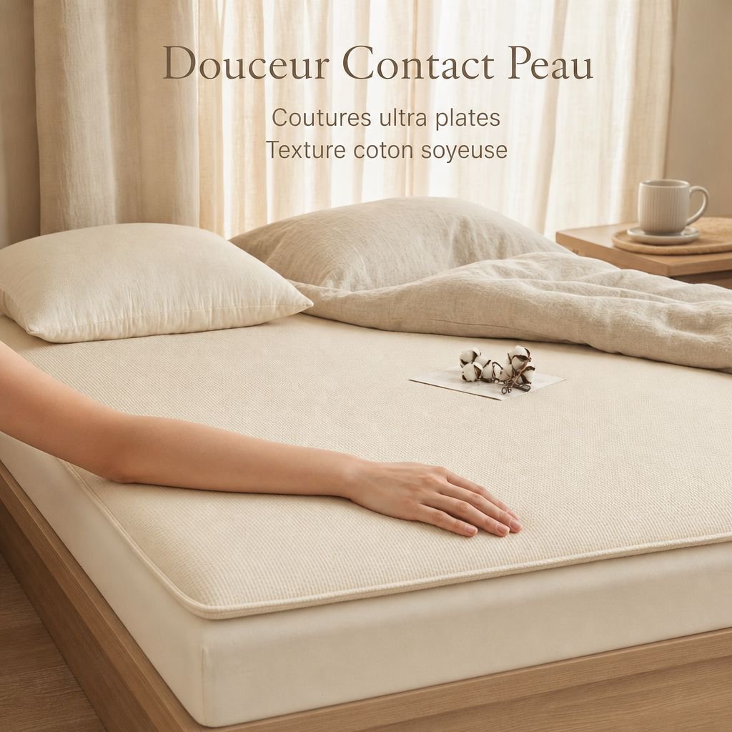 Surmatelas Futon en Coton du Xinjiang Matelassé pour Dortoir