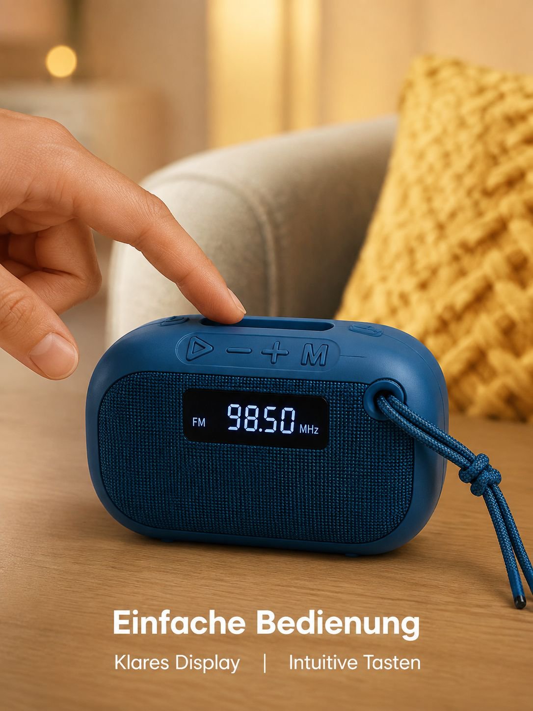 Kompaktes tragbares Radio-Lautsprecher