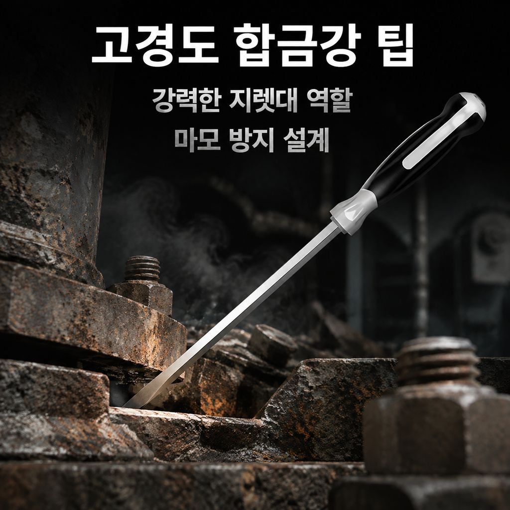 초장 나사드라이버 롱샤프트 관통형 타격 가능