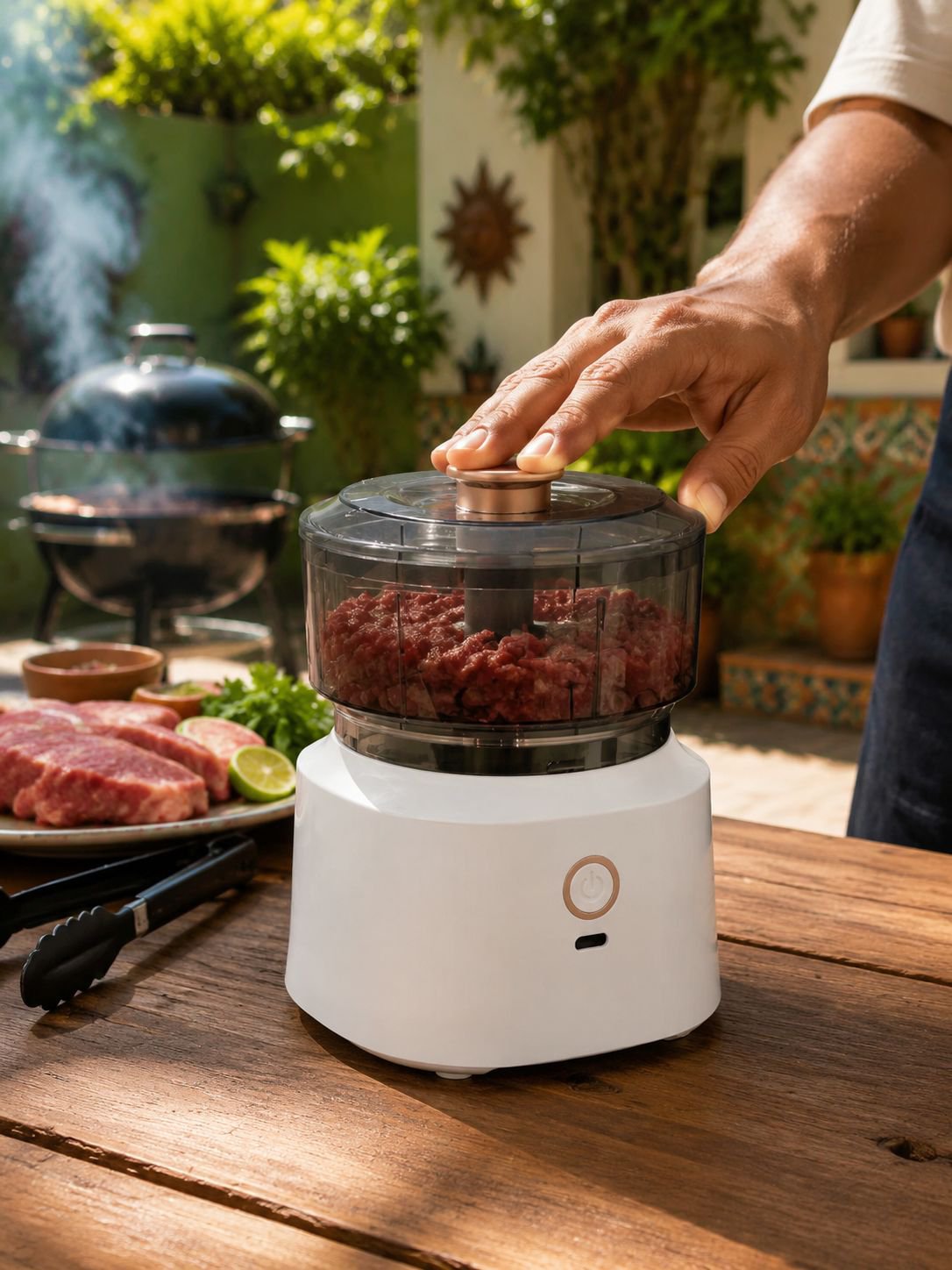 Procesador de alimentos eléctrico multifuncional