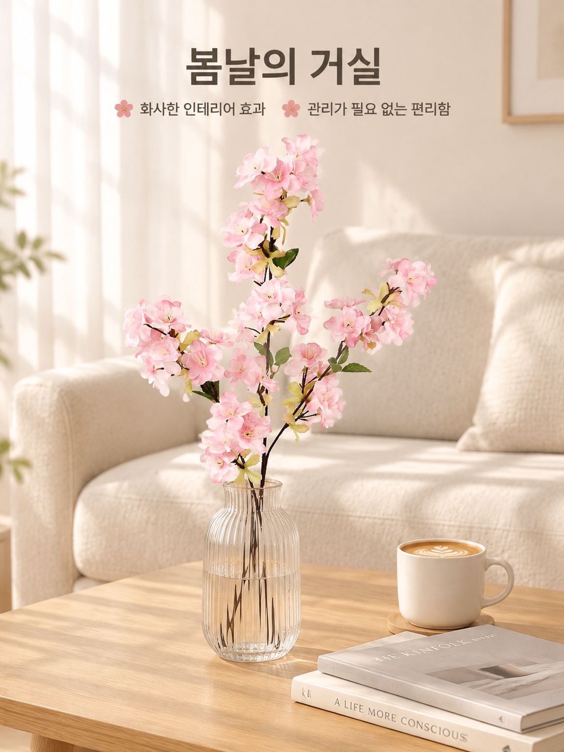 모조 벚꽃