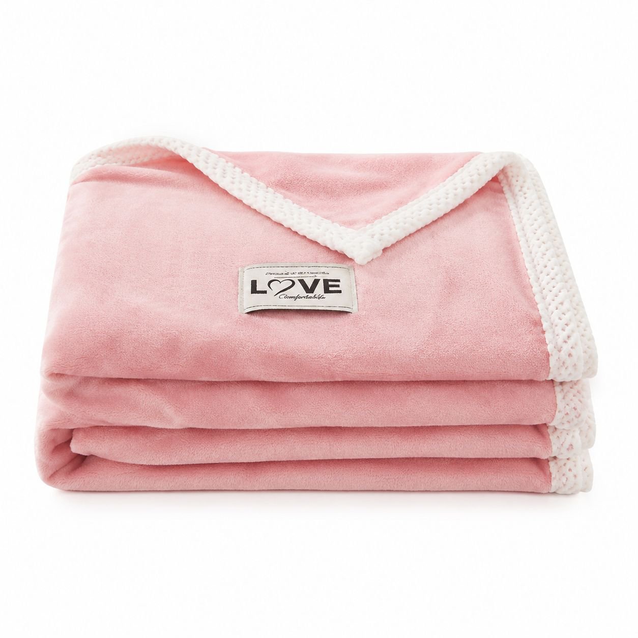 Home Thickened Fleece Blanket Practical Milk Nap Blanket