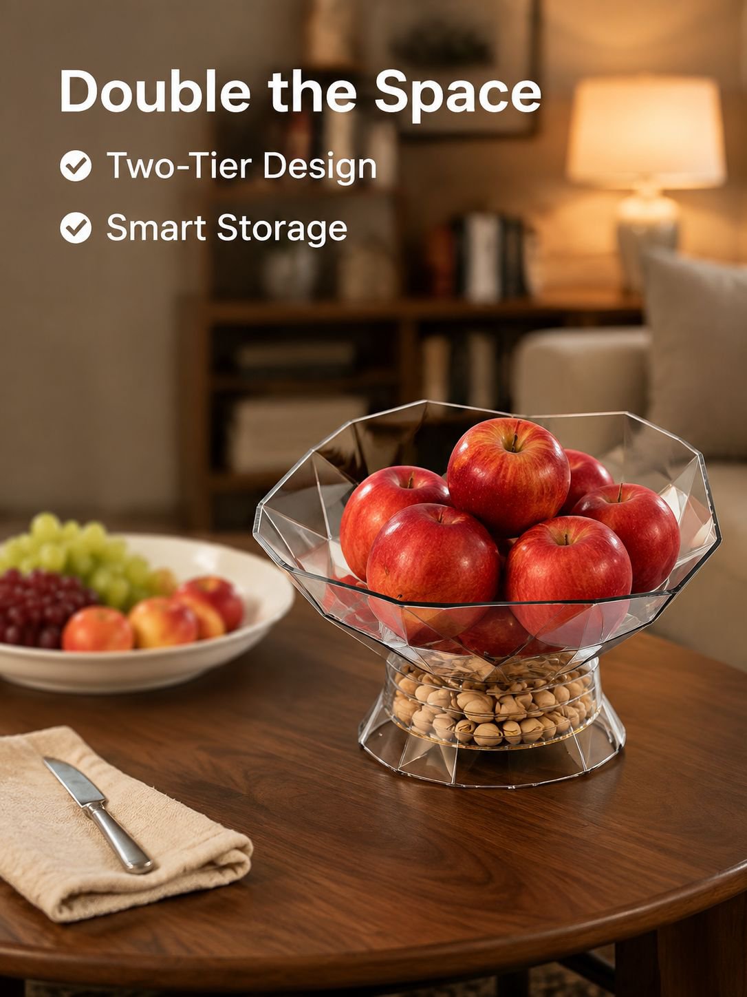 Fruit and Dessert Plate for Living Room