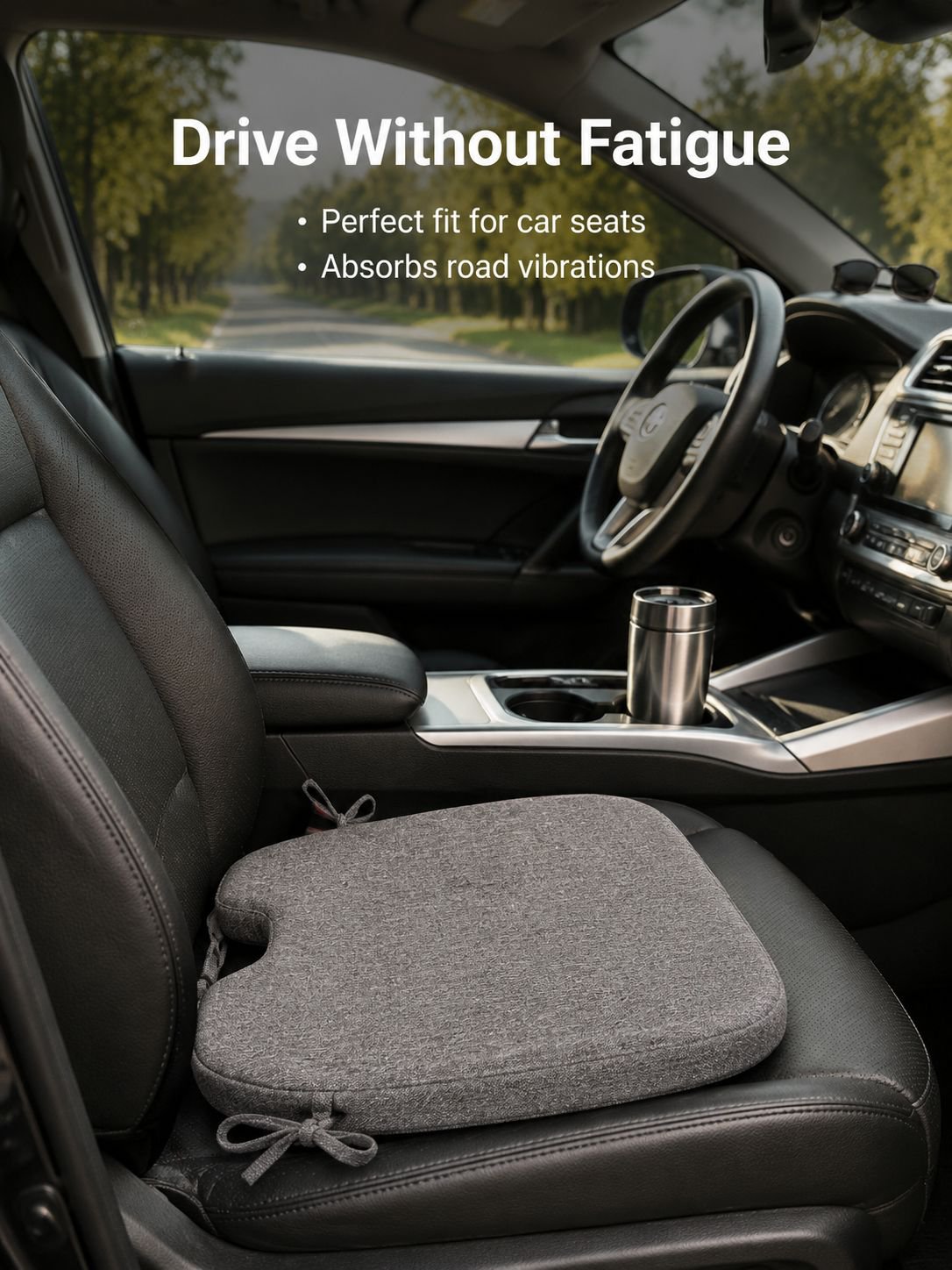 Ergonomic Horseshoe Seat Pad
