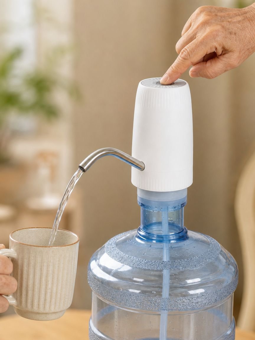Tragbare elektrische Wasserpumpe mit Akku