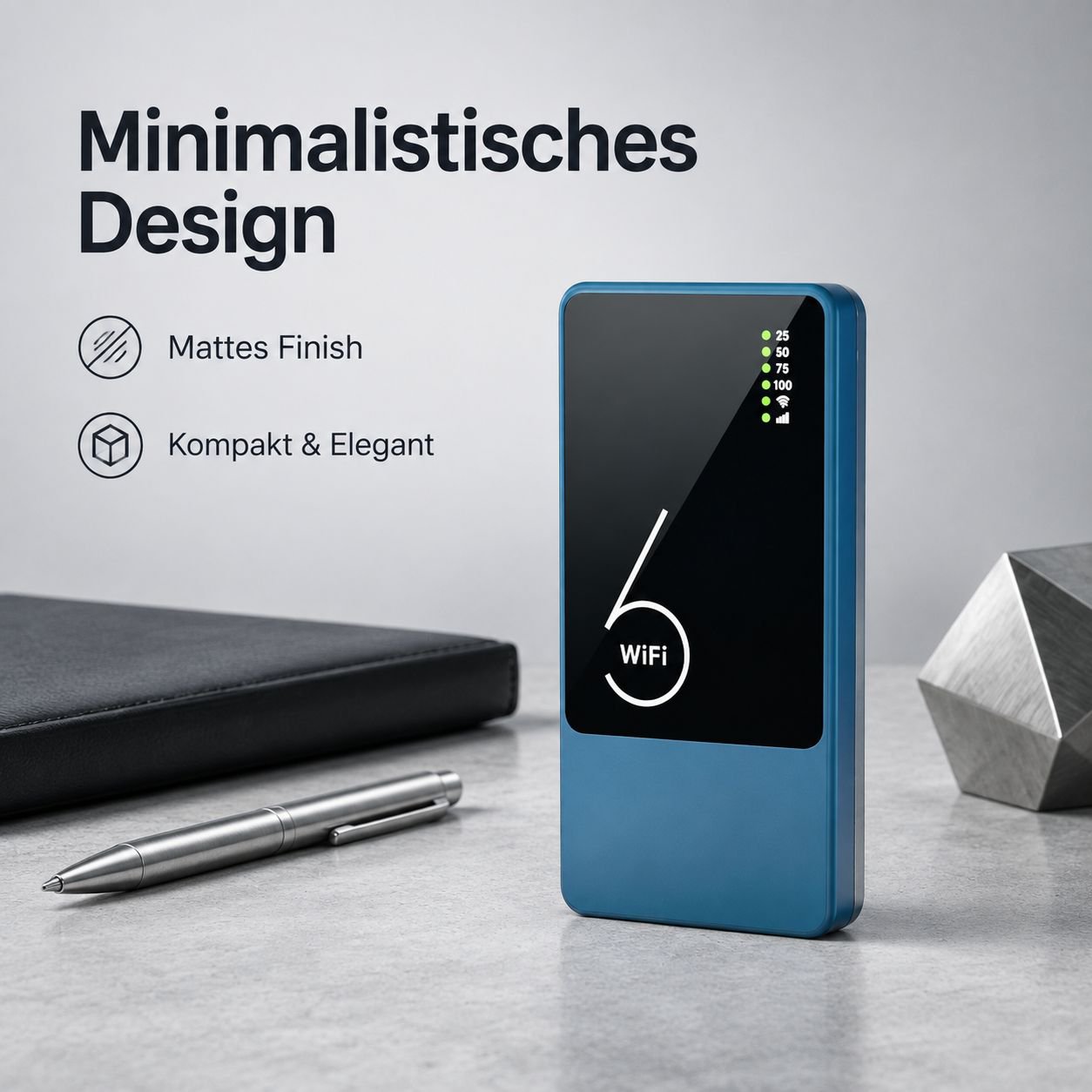 Tragbares WLAN mit Ladefunktion – 2-in-1 Gerät