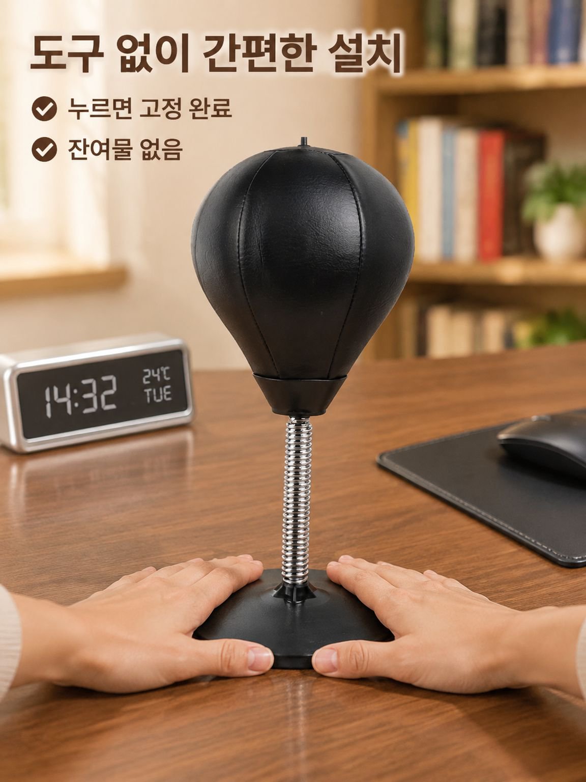 흡착컵 감압 복싱 훈련용 반응볼