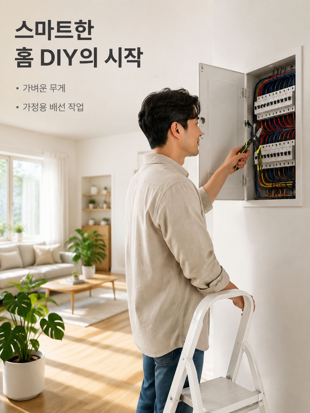 전기공사 전용 다기능 와이어 스트리퍼 및 압착 플라이어 세트