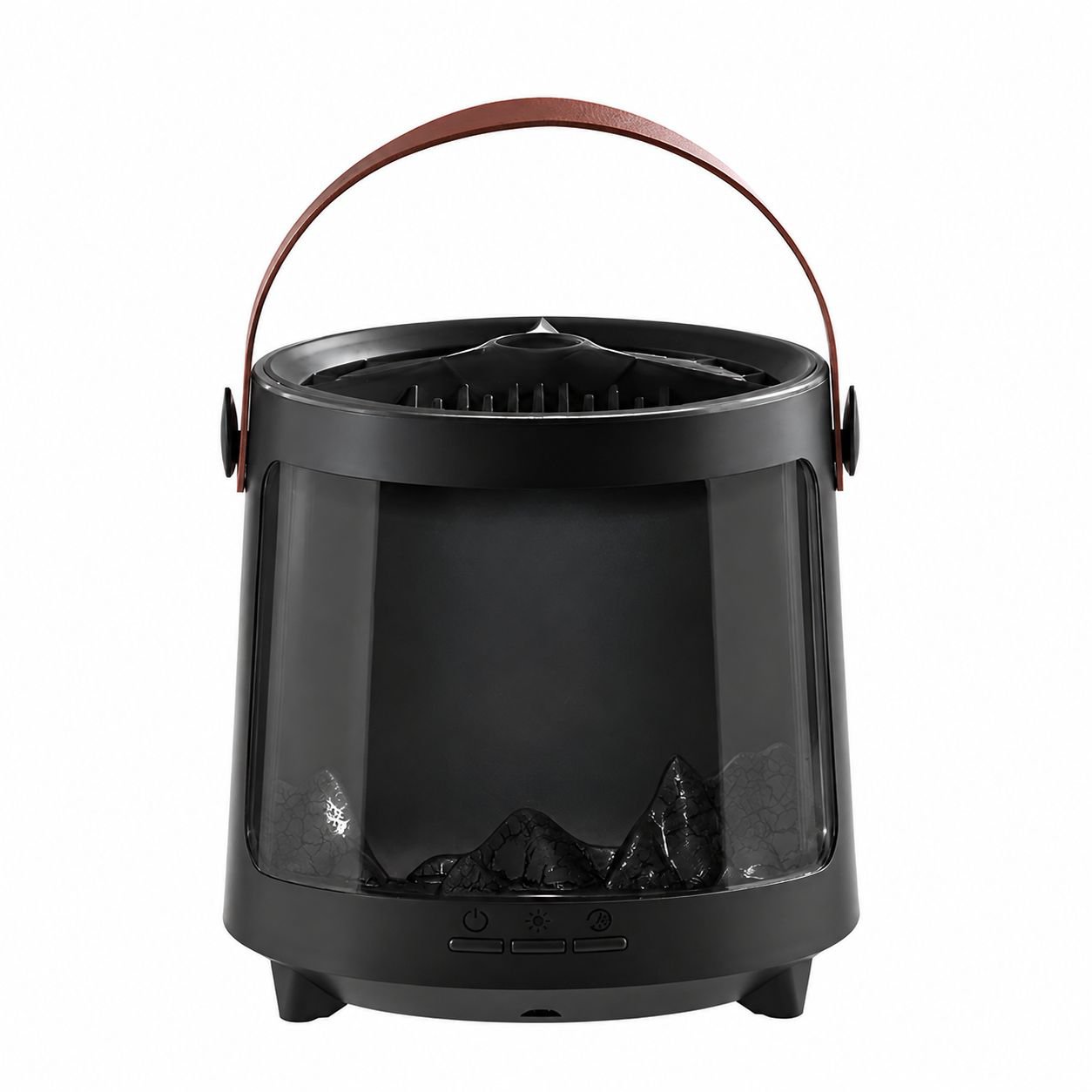 Colorful Flame Aroma Diffuser for Home Use, Aurora Air Jellyfish Aroma Diffuser, Quiet Bedroom Humid