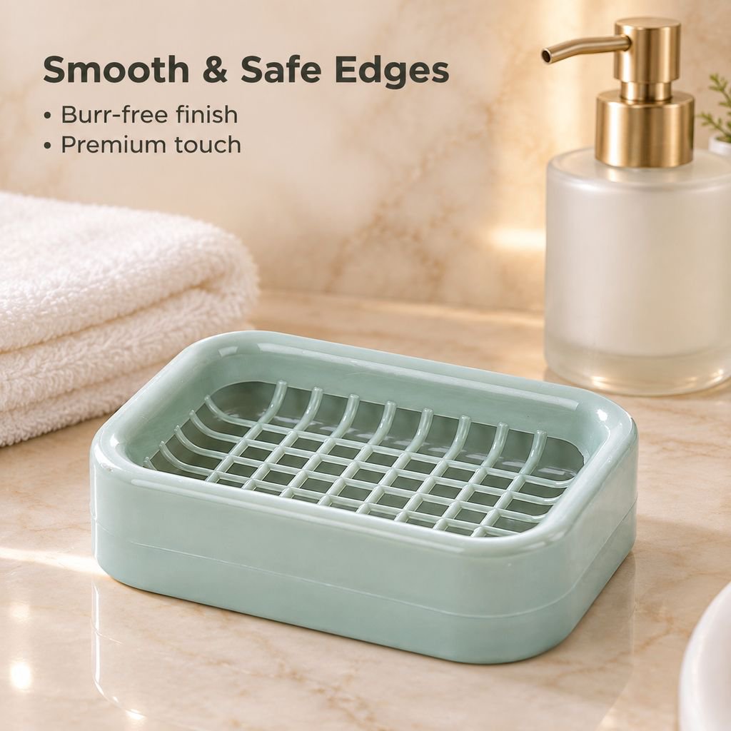 Eco-friendly, water-resistant soap draining box for home use