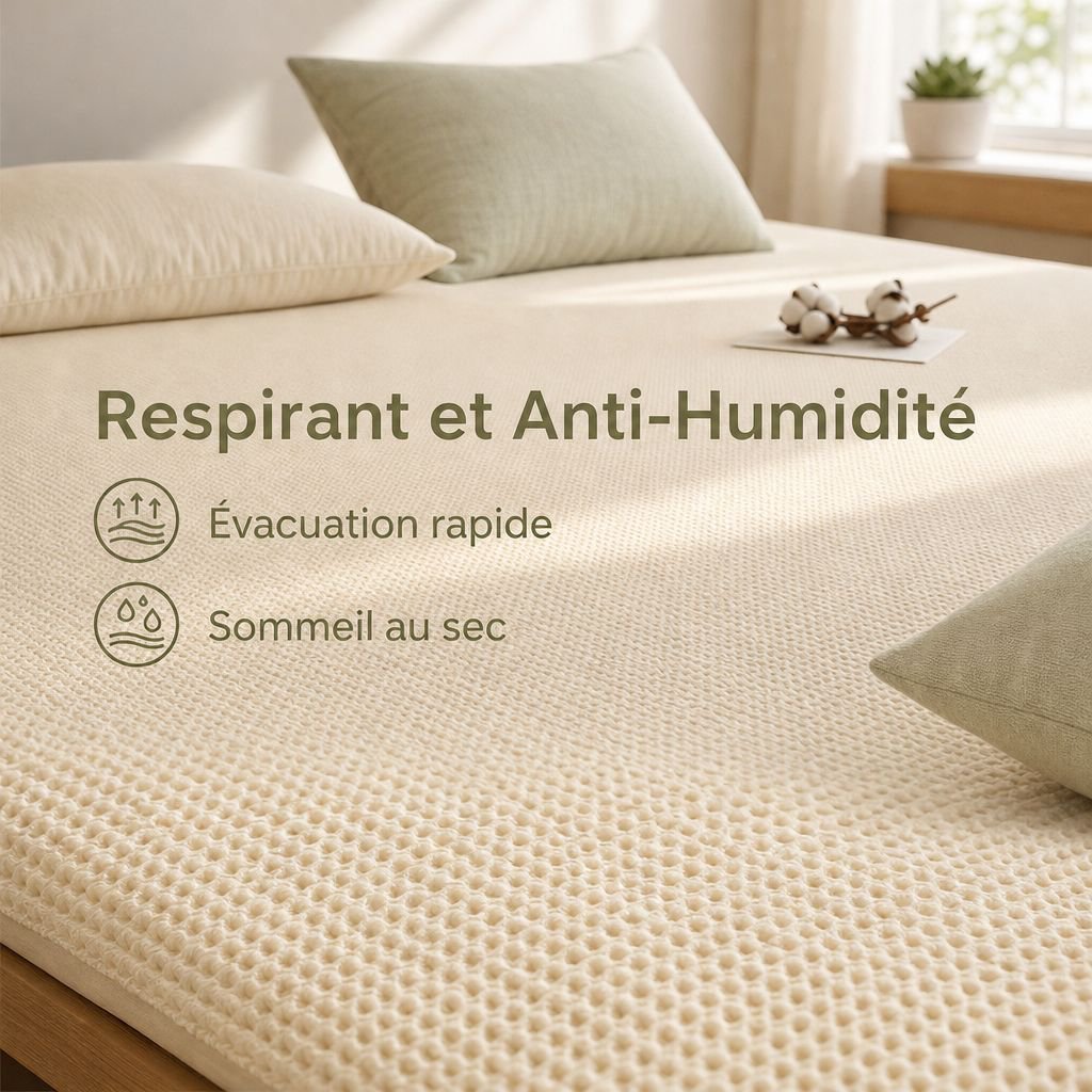 Surmatelas Futon en Coton du Xinjiang Matelassé pour Dortoir