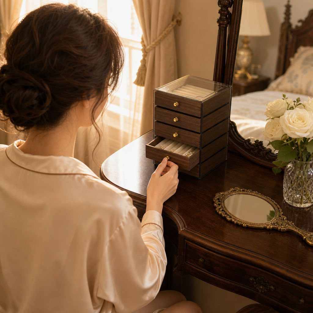 Durable and modern jewelry box design