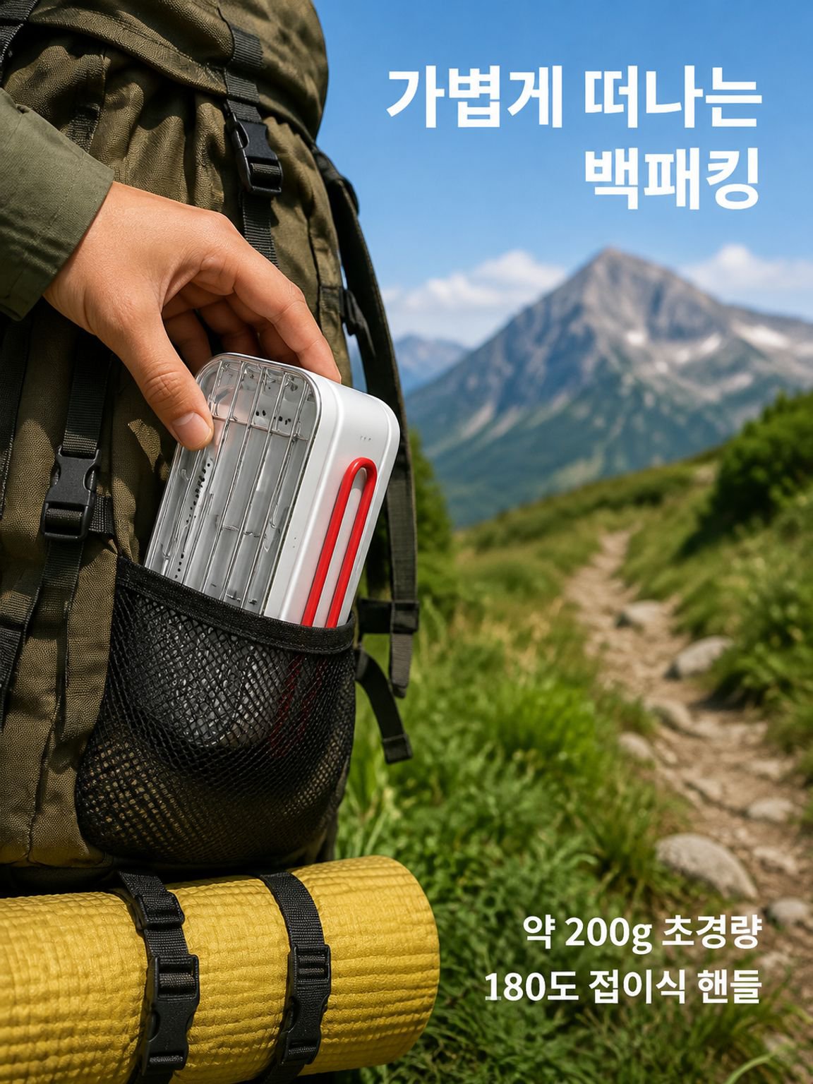 캠핑용 다기능 알루미늄 도시락통