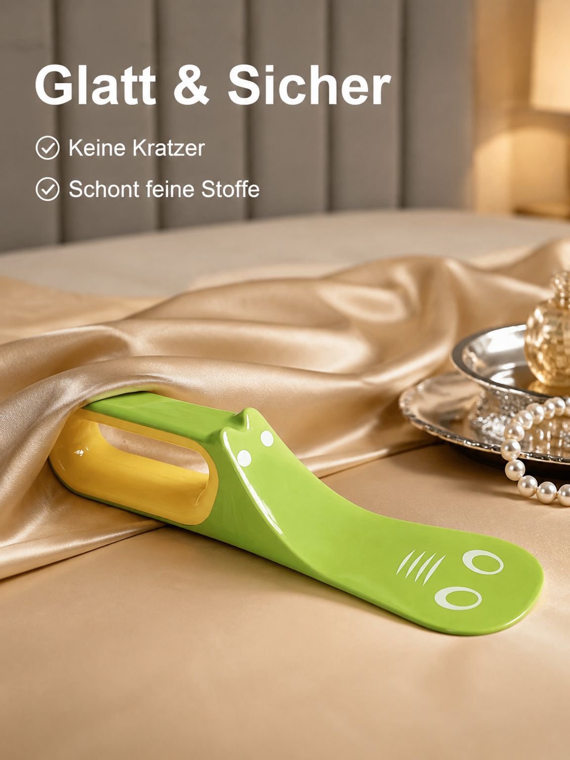 Werkzeug zum Herstellen von Bettlaken