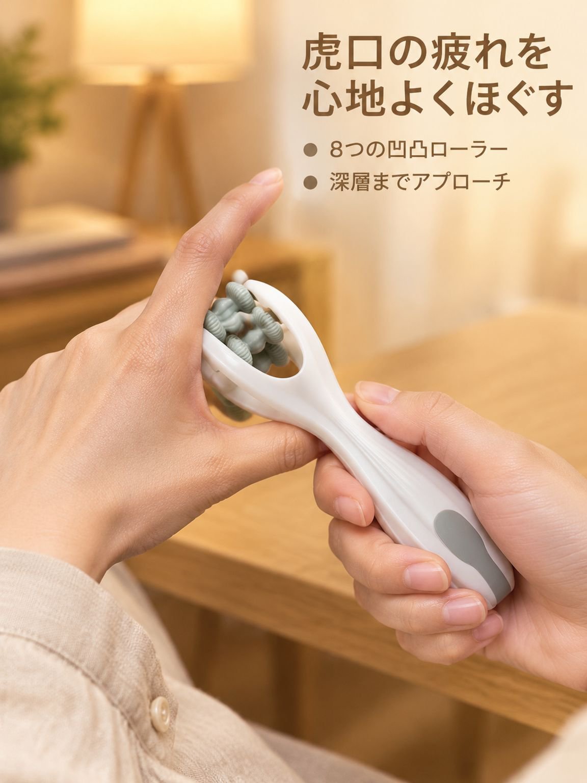 手指・虎口プレス用 関節マッサージャー