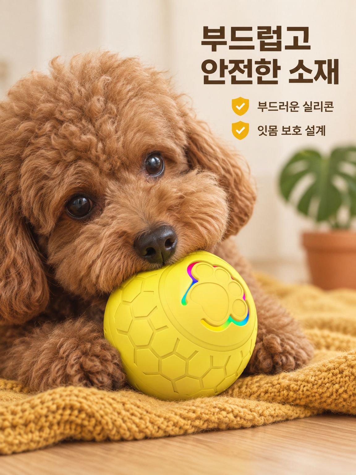 반려견 스마트 전동 점핑볼 장난감