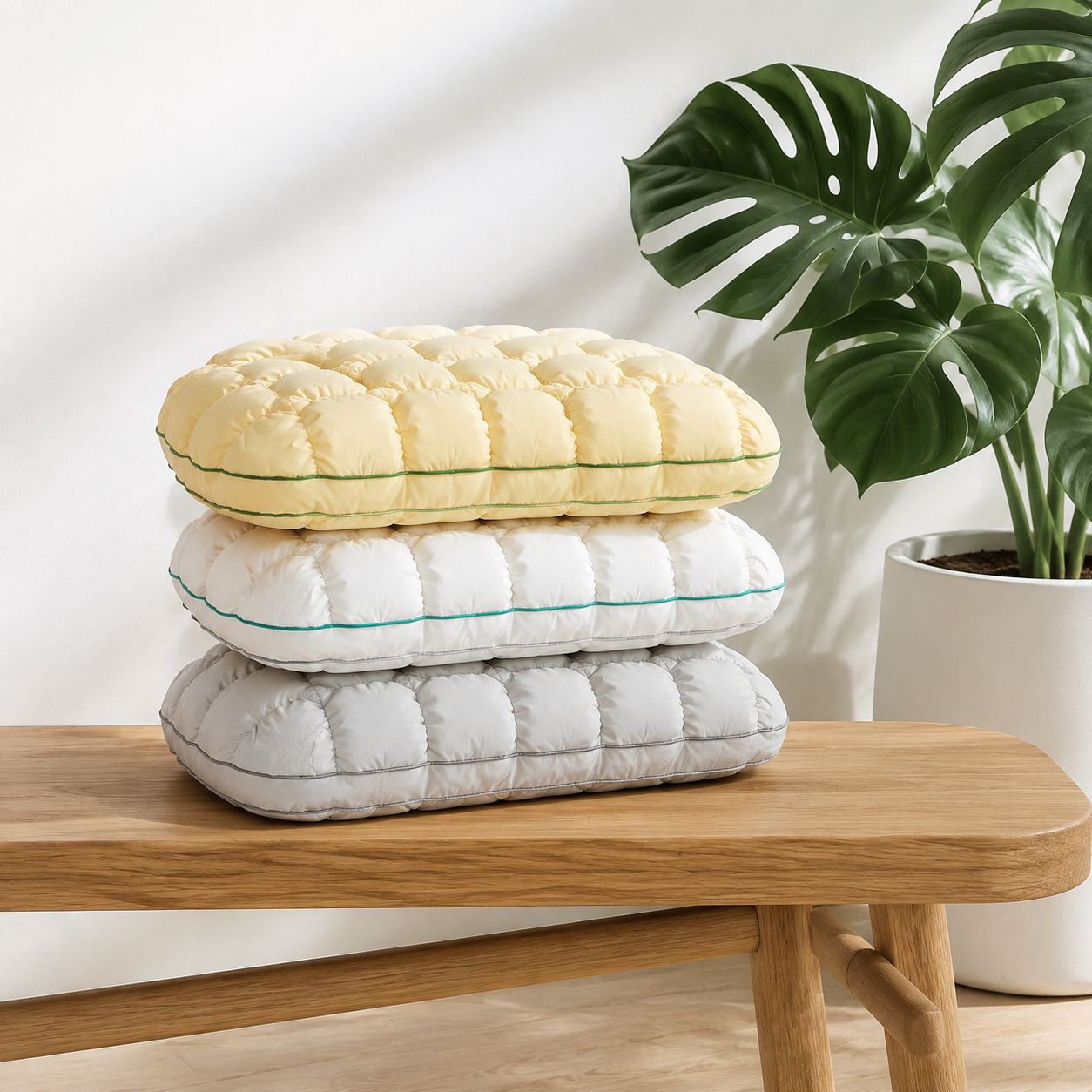 Lightweight and portable neck pillow for travel