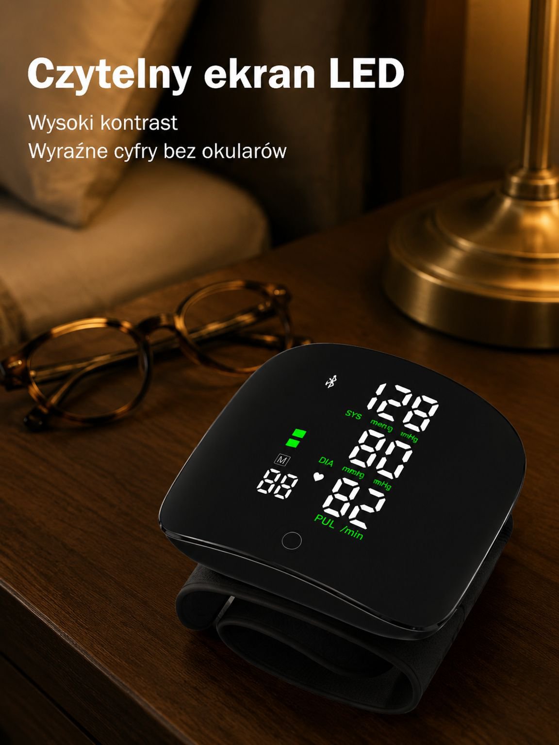 Elektroniczny ciśnieniomierz na nadgarstek