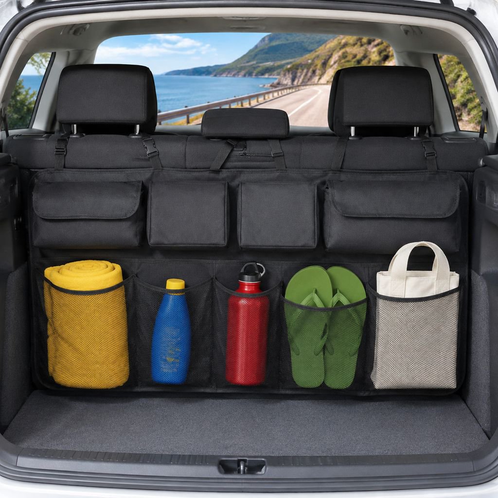 Bolsa de almacenamiento plegable para coche