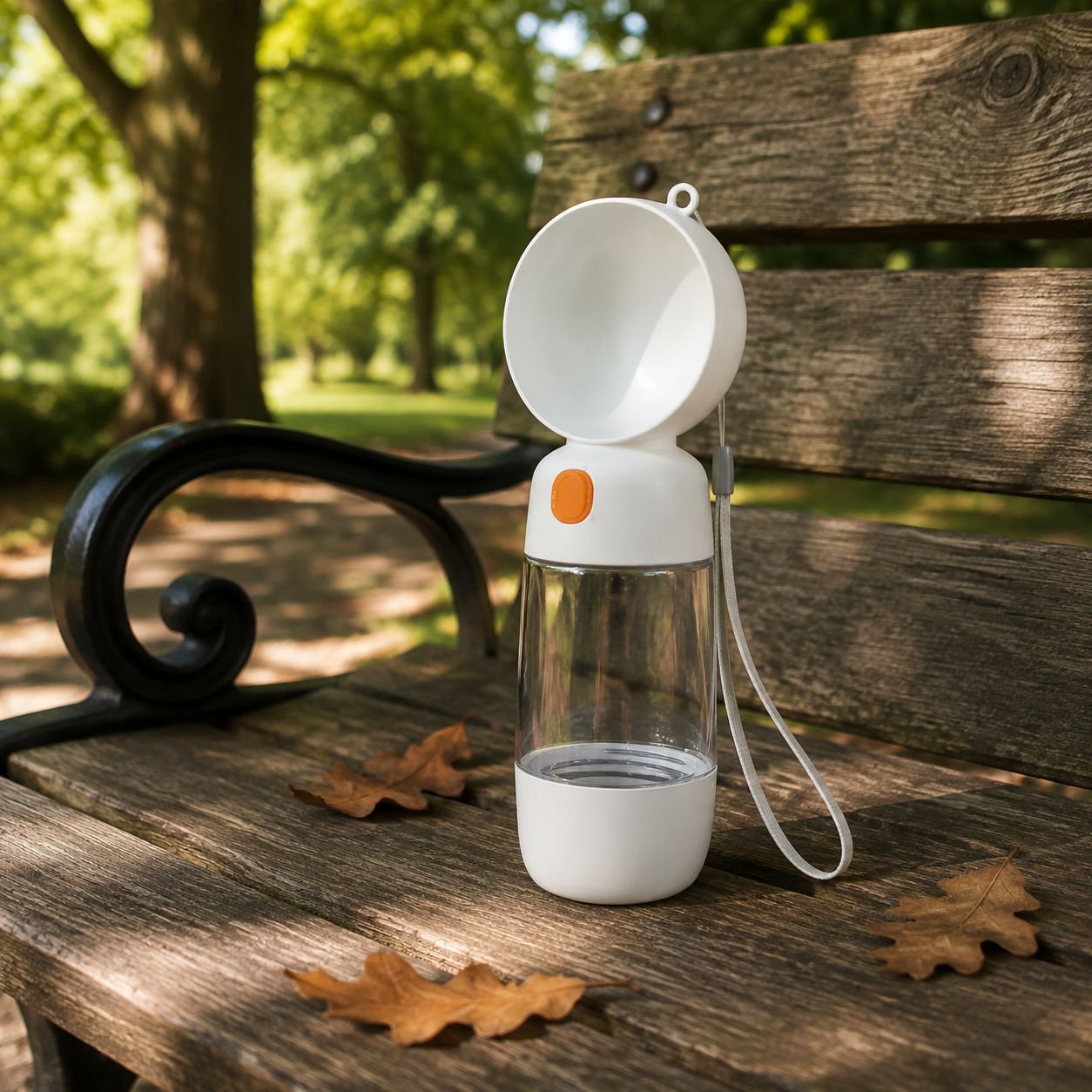 Pet Outdoor Water Cup Walking Dog Walking Cup Food Storage Bottle Dog Portable Drinking Waterer