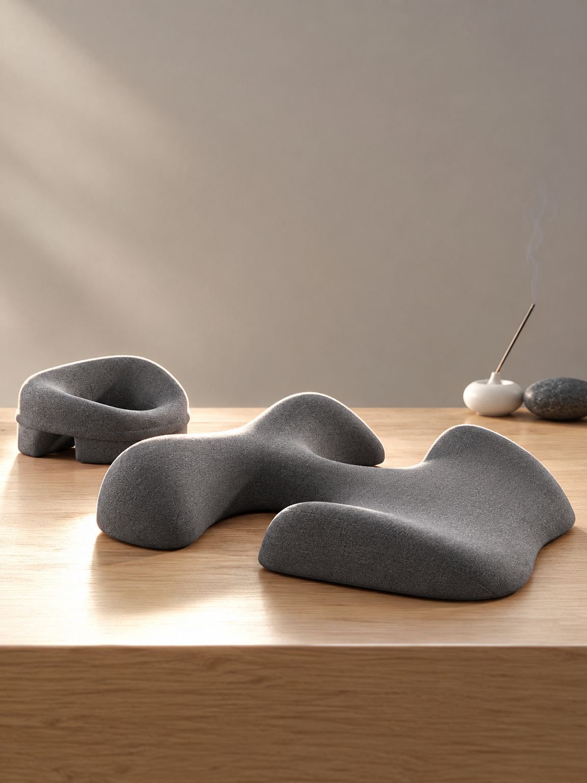 Ergonomisches Gesichtsmassagekissen für zuhause