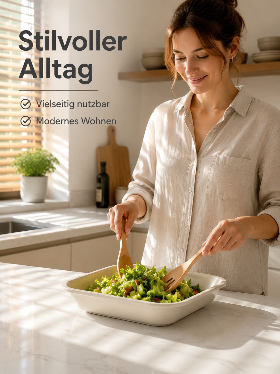 Quadratisches Geschirr für den Hausgebrauch