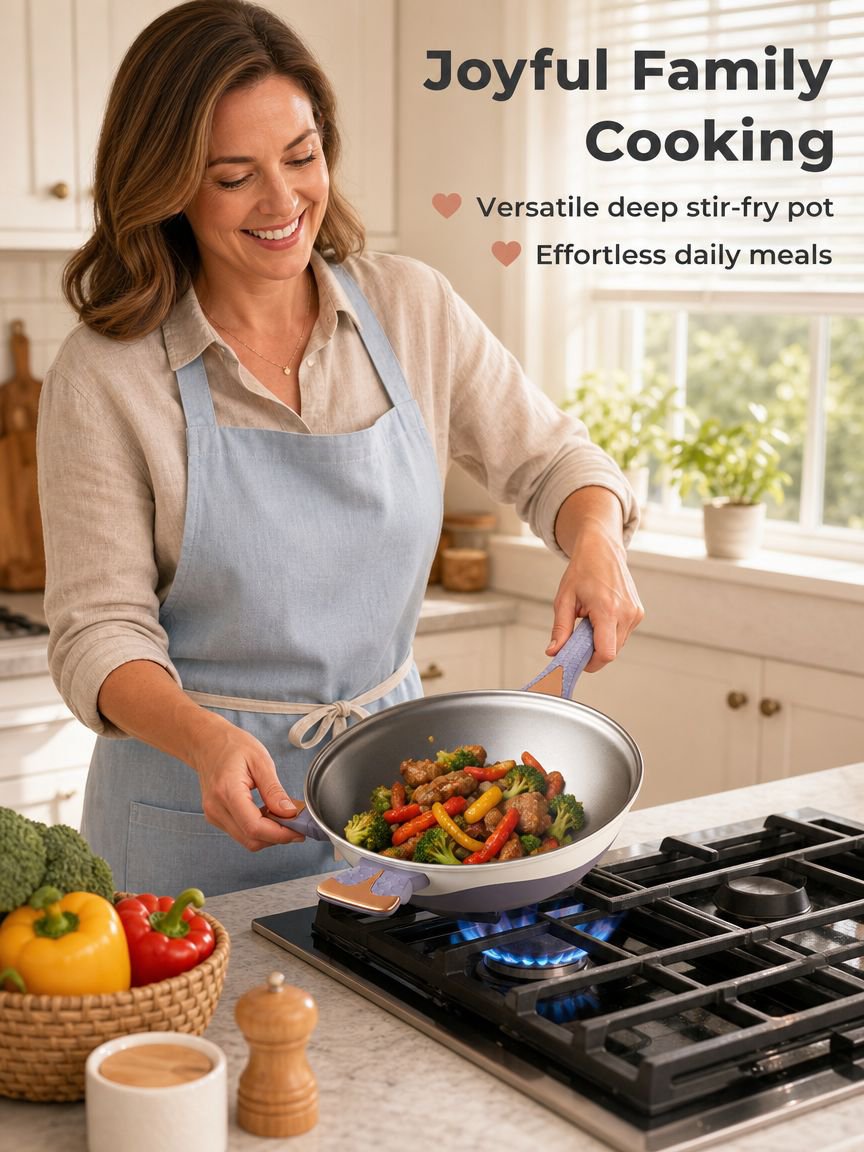Multi-Functional Micro Pressure Stir-Fry Pot