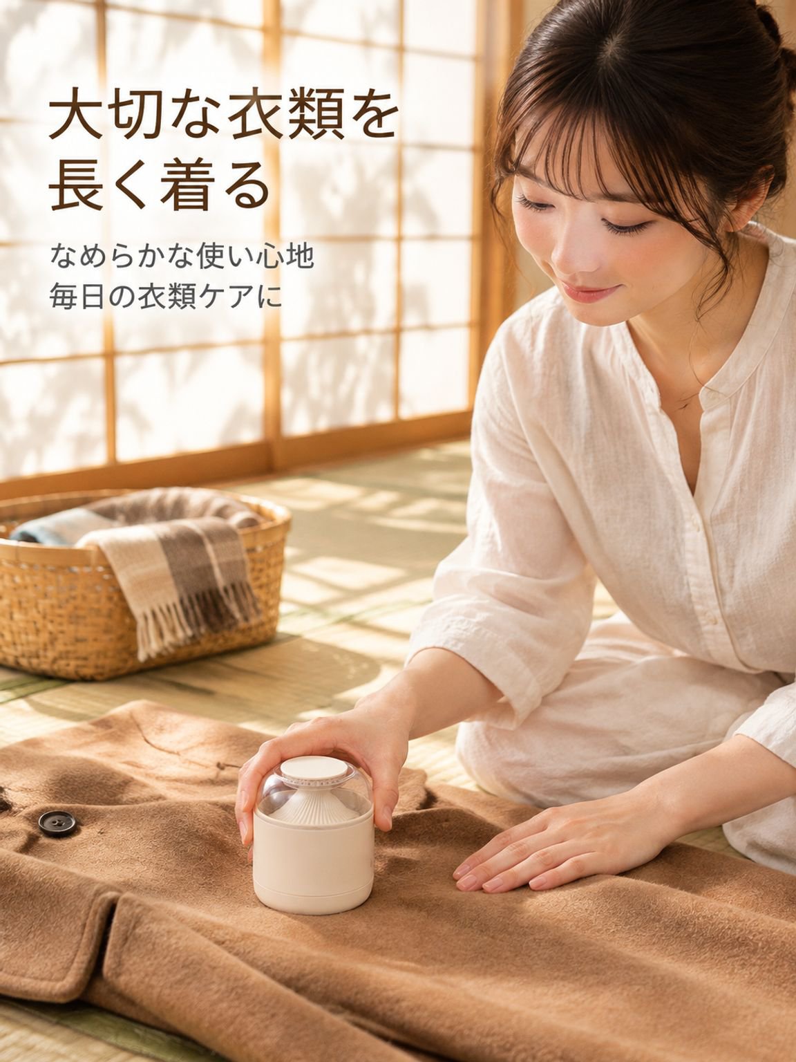 高効率家庭用毛玉クリーナー・毛玉取り機