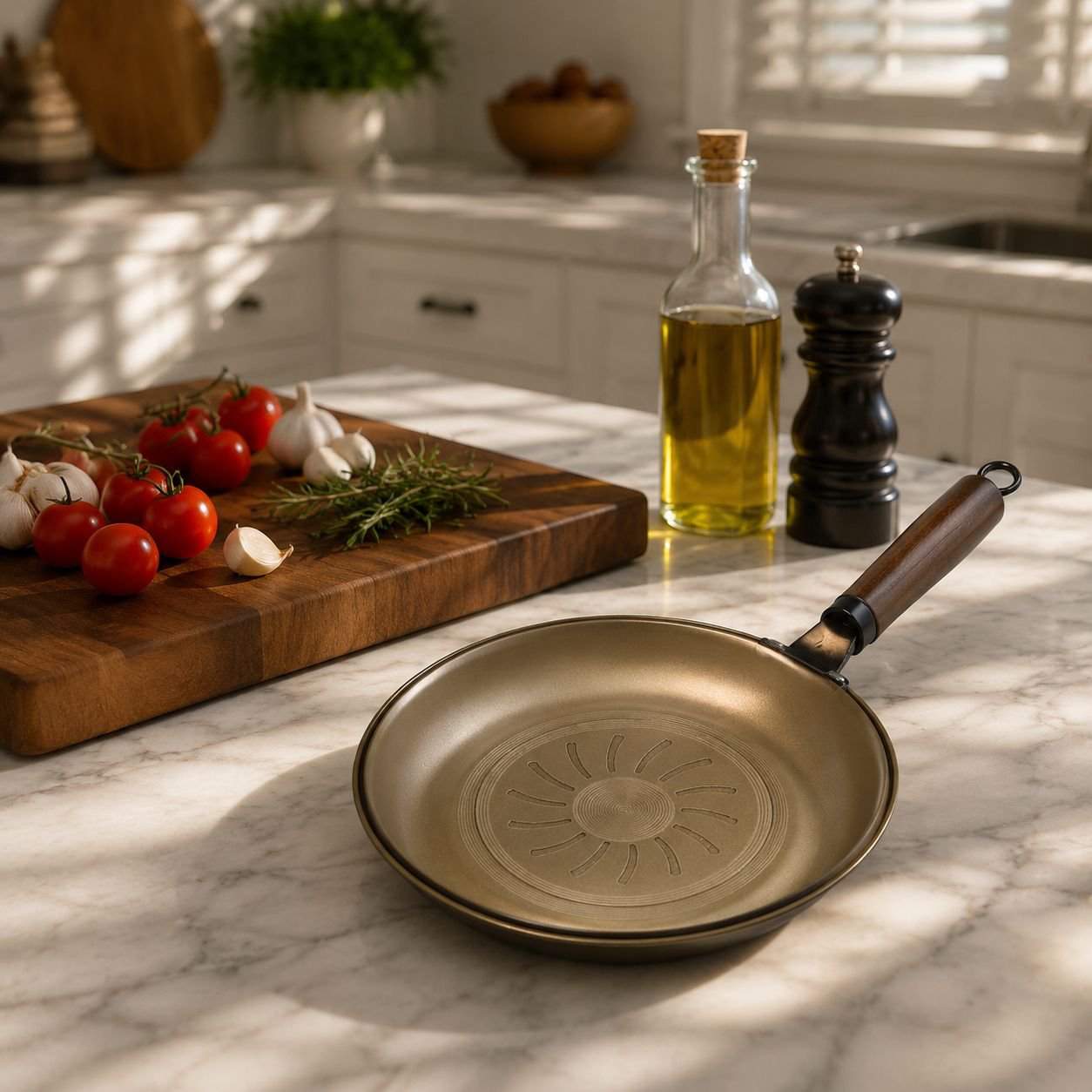 Royalstar titanium non-stick frying pan high-end energy-saving frying pan frying pan household non-s