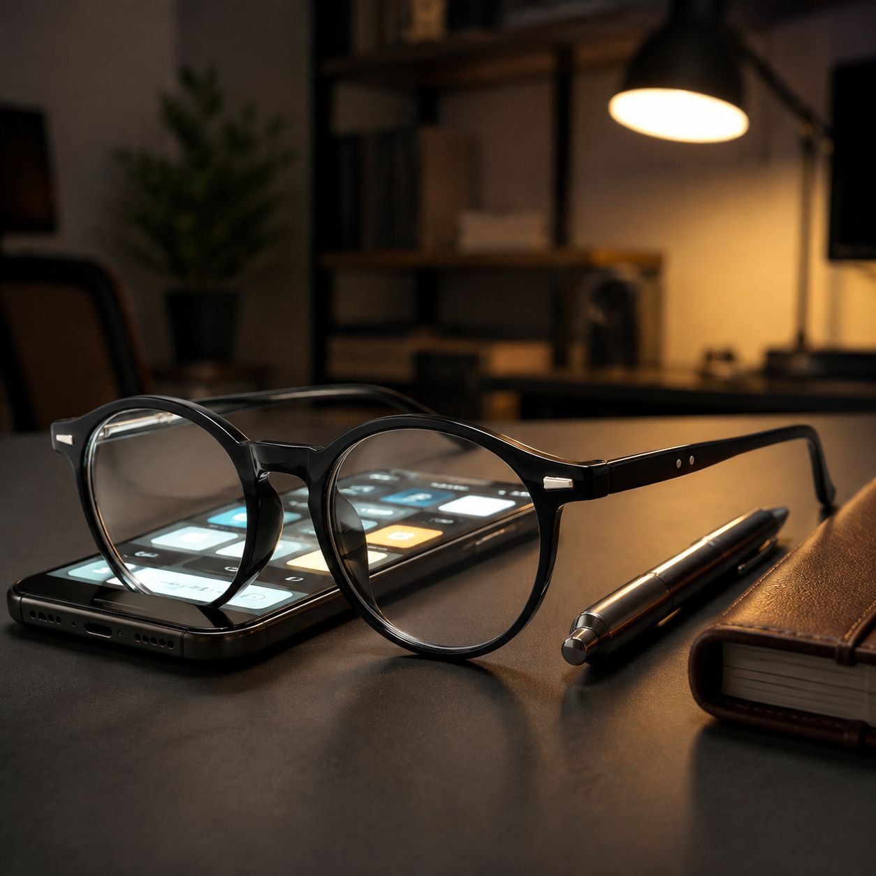 Round frame reading glasses for men and women
