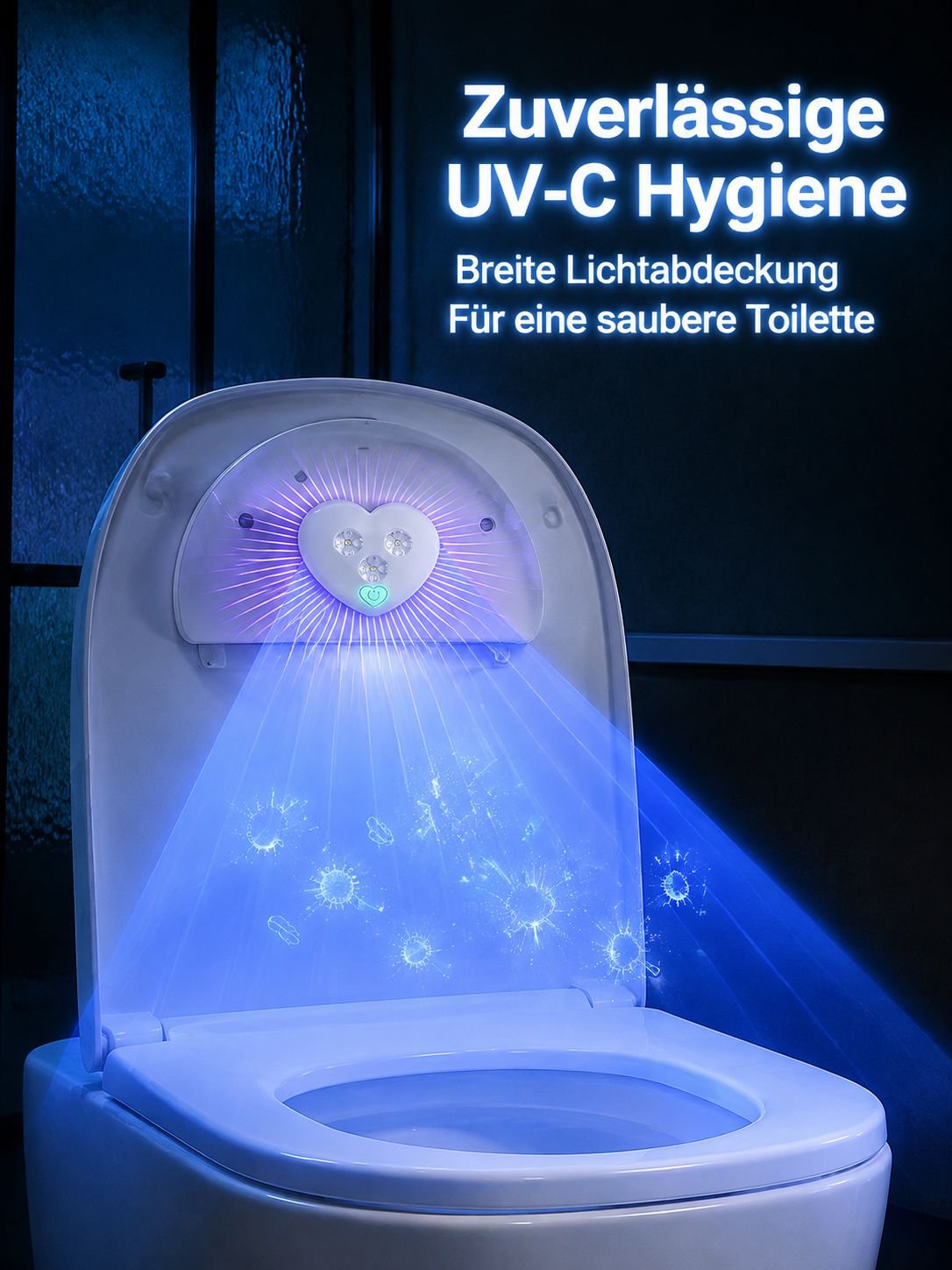 UV Intelligenter Toilettensitz-Desinfektor mit Sensor