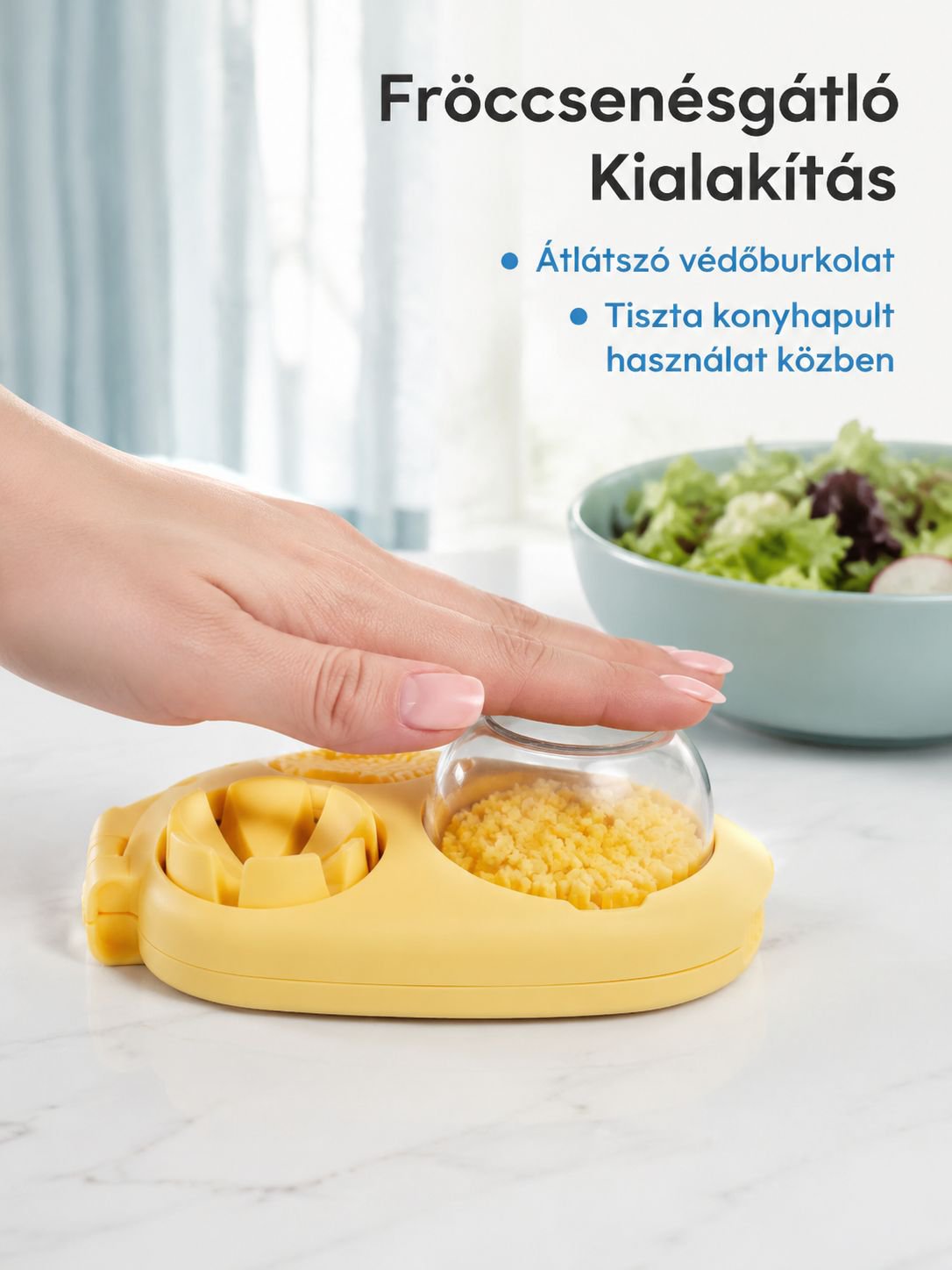3 az 1-ben tojásszeletelő otthoni tojásvágó eszköz