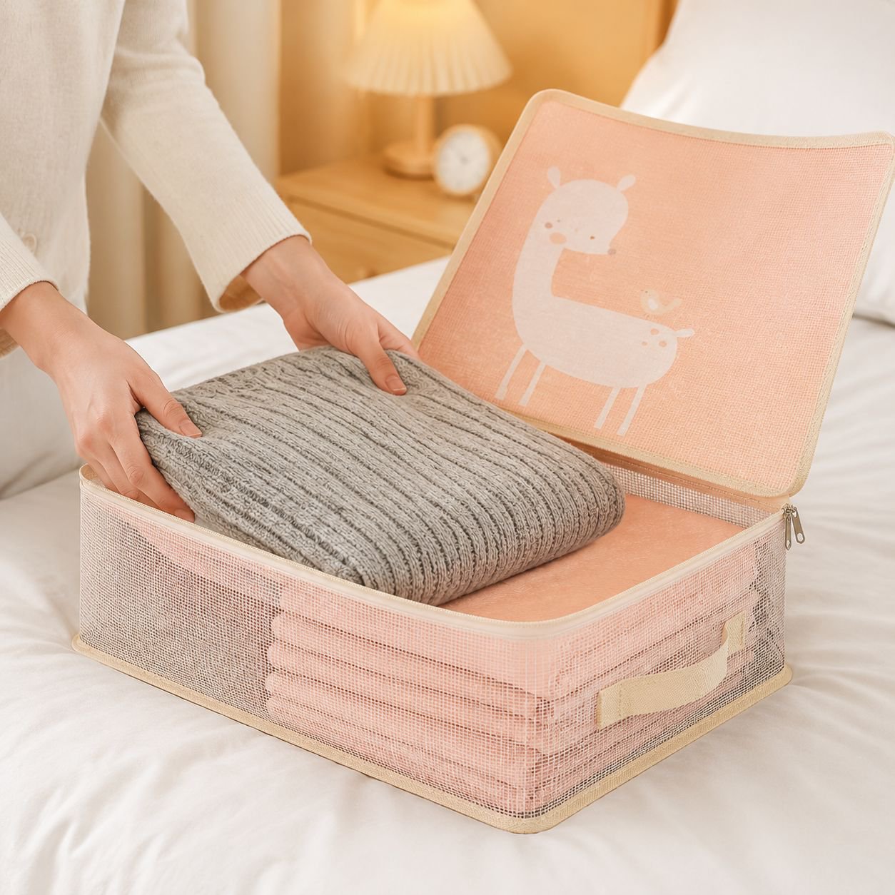 Moisture and mildew proof wardrobe storage bags