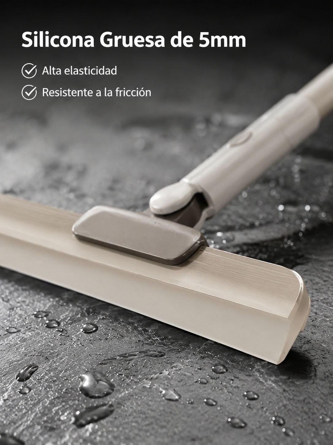 escobilla de goma de silicona para suelos