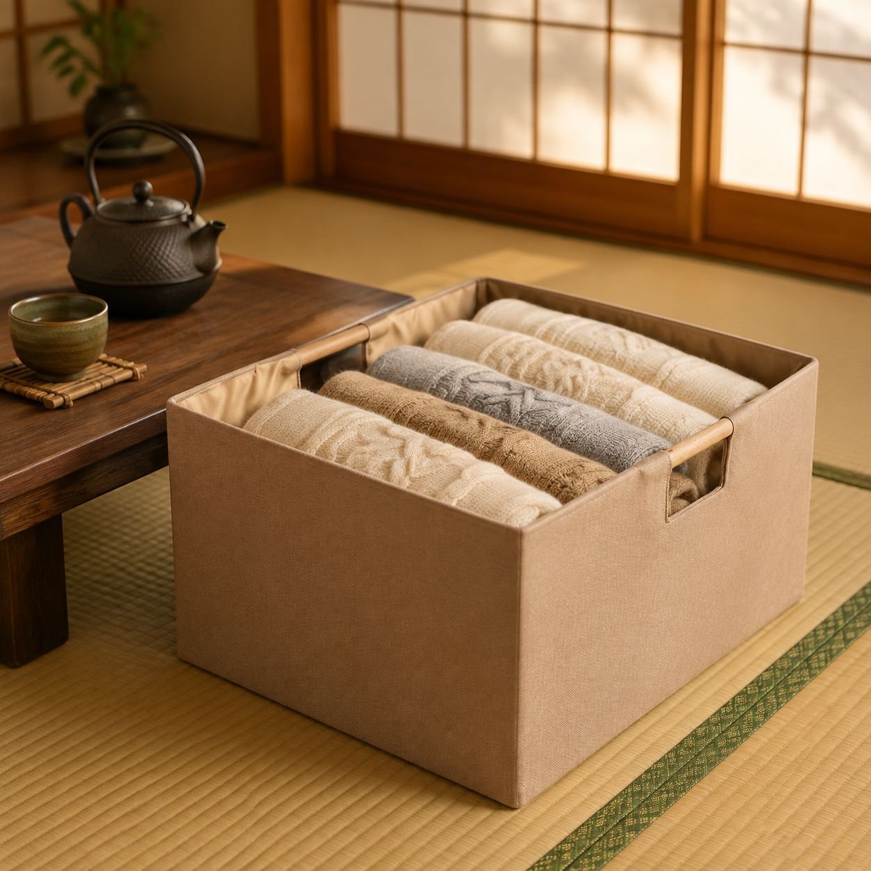 グリーンエコ収納ボックス お部屋をナチュラルに