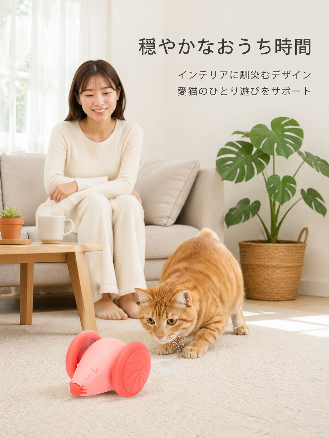 スマートローリングキャットおもちゃ