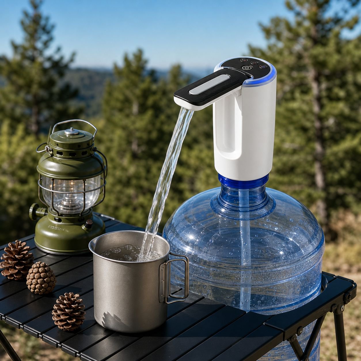 Mini Portable Electric Water Pump for Bottled Water, Home Suction Device