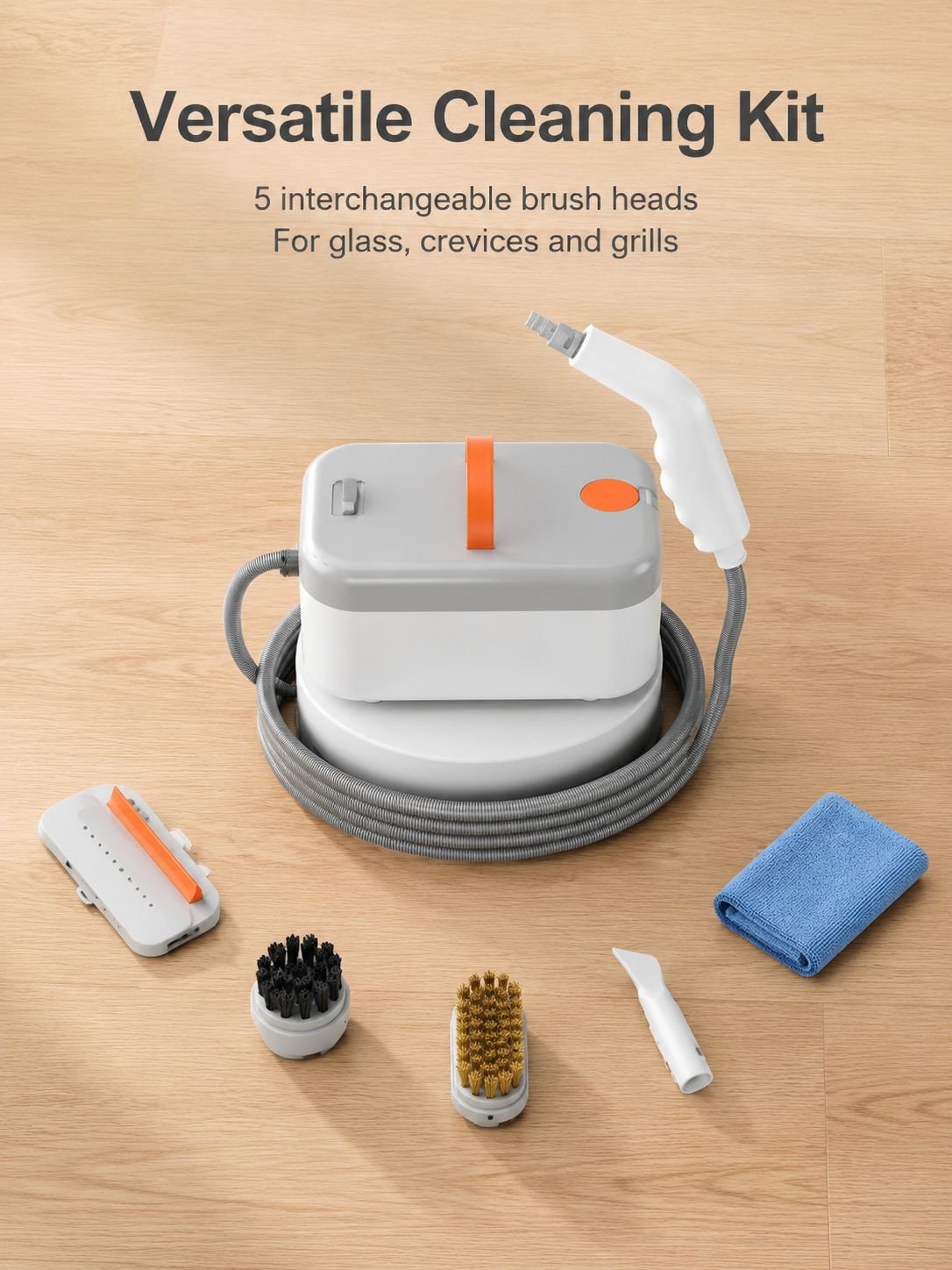 High-pressure high-temperature steam cleaner