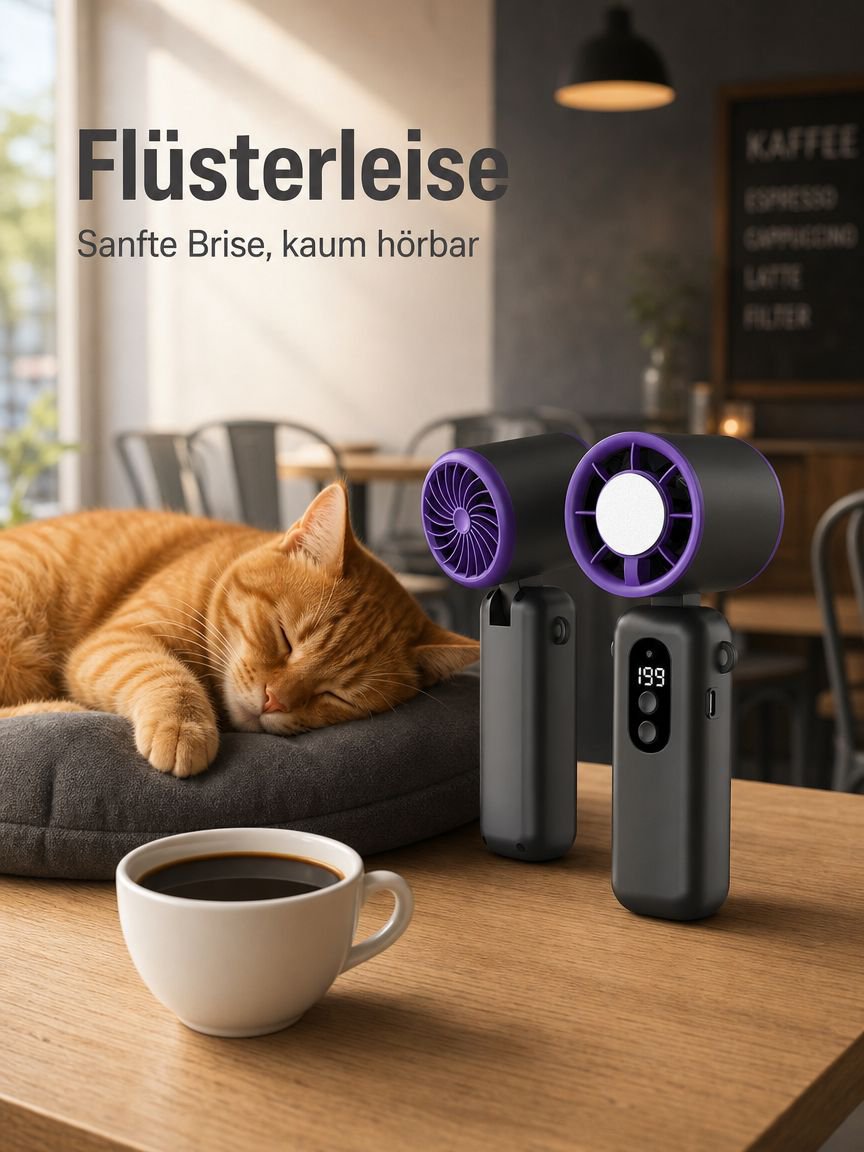 Sommer Ventilator zum Umhängen