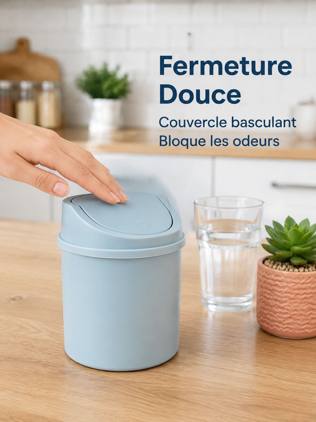 Cubo portátil de almacenamiento para tocador