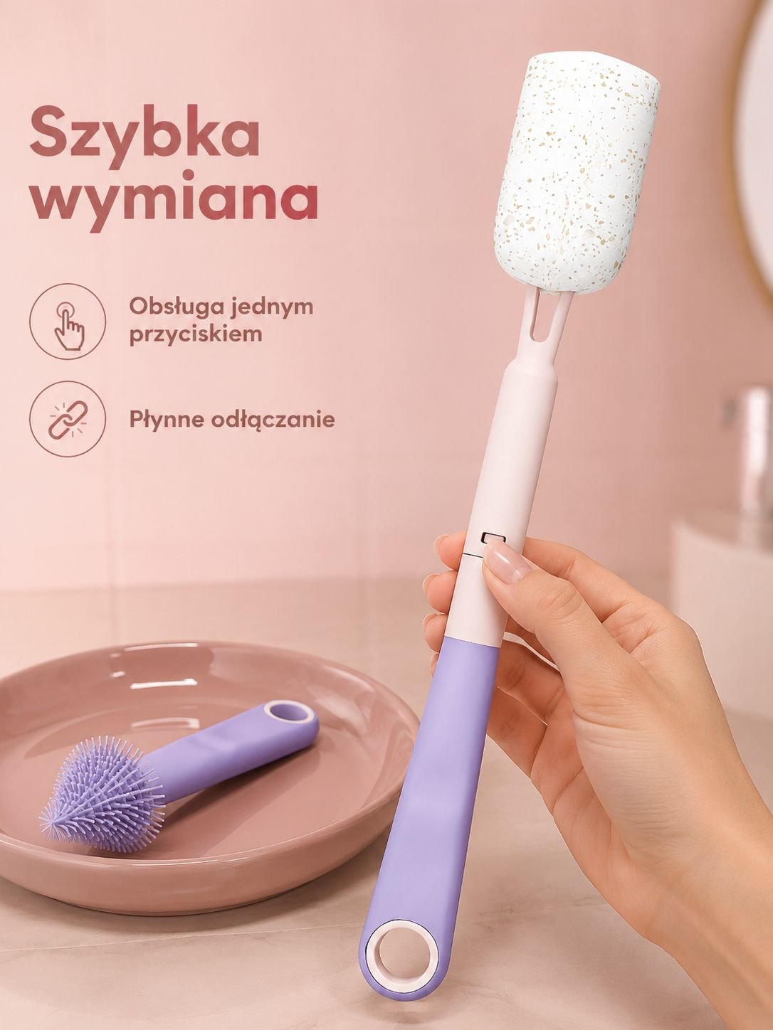 Praktyczny zestaw do higieny smoczków