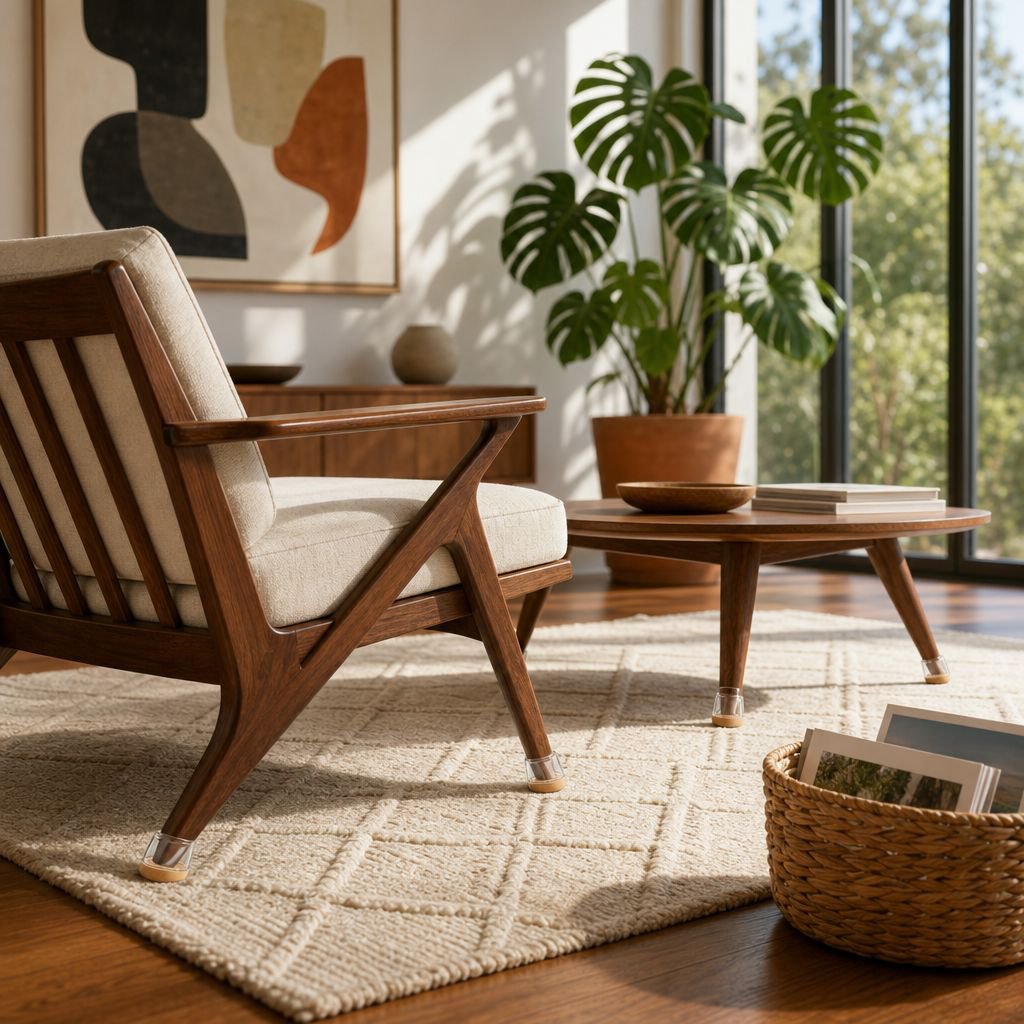 Durable chair feet caps preventing scratches