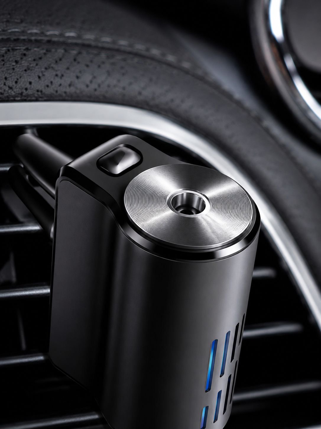Máquina de aromaterapia para automóvil con salida de aire inteligente, difusor automático de aleació