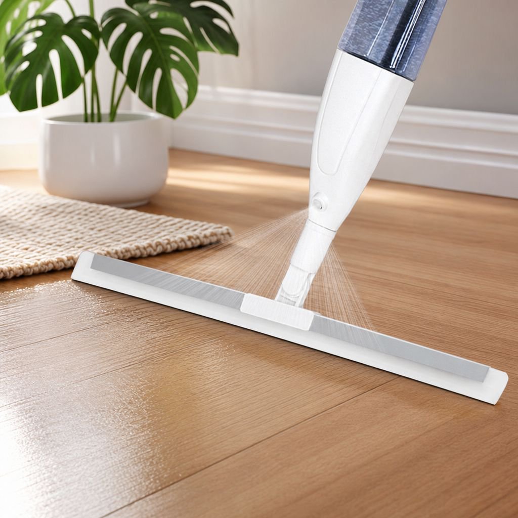 Home Spray Wiper Silicone Magic Broom Bathroom Floor Cleaner