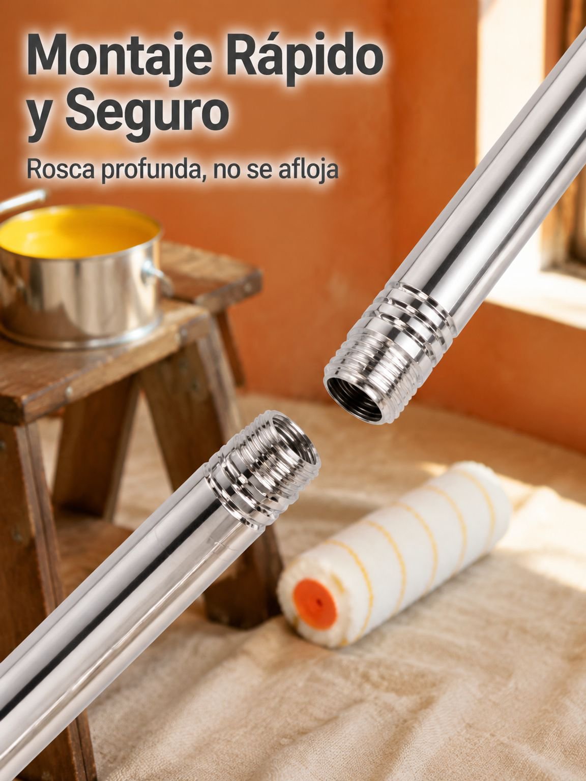 Kit de rodillos para pintar en casa, herramientas de decoración de paredes