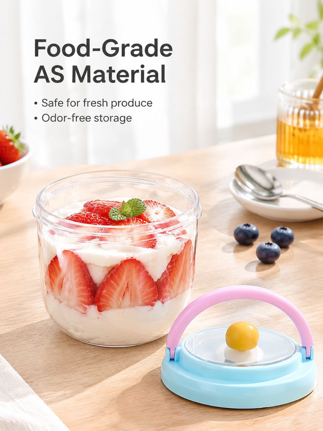 Portable Sealed Fruit Salad Cup